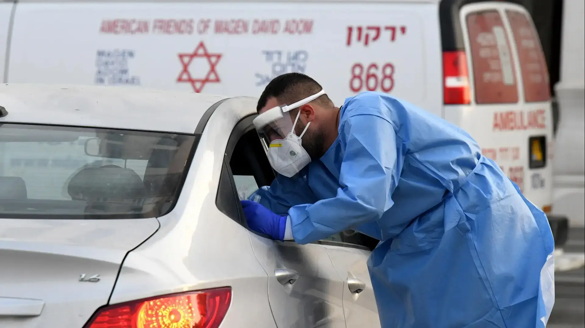 בדיקת קורונה בג'לג'וליה 10 בפסטמבר 2020 