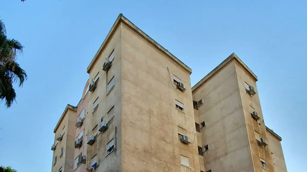 הבניין בו התרחשה הטרגדיה של מות האם בעפולה 