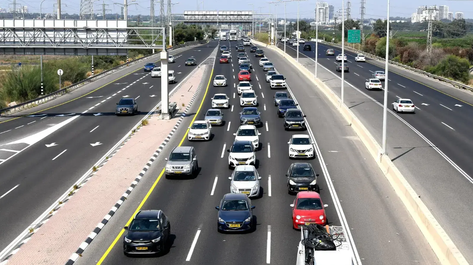 פקקים ערב ראש השנה עם תחילת הסגר, צומת גהה, 18 בספטמבר 2020 פקקים ערב ראש השנה עם תחילת הסגר, צומת גהה, 18 בספטמבר 2020
