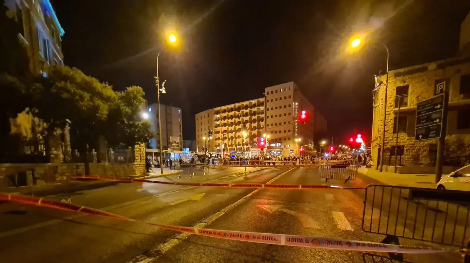 חסימות לקראת ההפגנה מול מעון ראש הממשלה נתניהו בבלפור, ירושלים, ראש השנה תשפ"א, 20 בספטמבר 2020 חסימות לקראת ההפגנה מול מעון ראש הממשלה נתניהו בבלפור, ירושלים, ראש השנה תשפ"א, 20 בספטמבר 2020