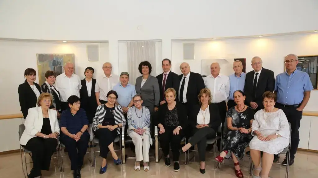 שופטת בית המשפט העליון בארצות הברית, רות ביידר-גינסבורג, בביקור בבית המשפט העליון בירושלים. 21 בספטמבר 2020 שופטת בית המשפט העליון בארצות הברית, רות ביידר-גינסבורג, בביקור בבית המשפט העליון בירושלים. 21 בספטמבר 2020