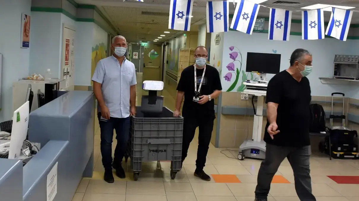פתיחת מחלקת קורונה שלישית בבית חולים פדה פוריה פתיחת מחלקת קורונה שלישית בבית חולים פדה פוריה
