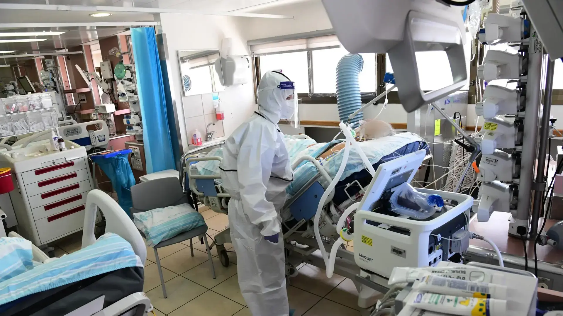 מחלקת קורונה בית חולים רמב"ם חיפה