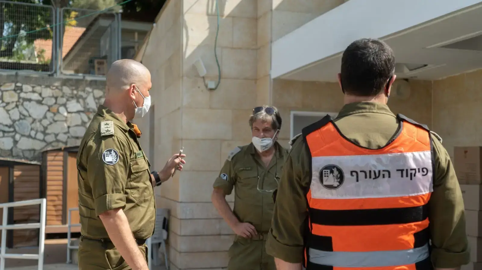 פעילות פיקוד העורף במאבק נגד נגיף הקורונה 1 באוקטובר 2020