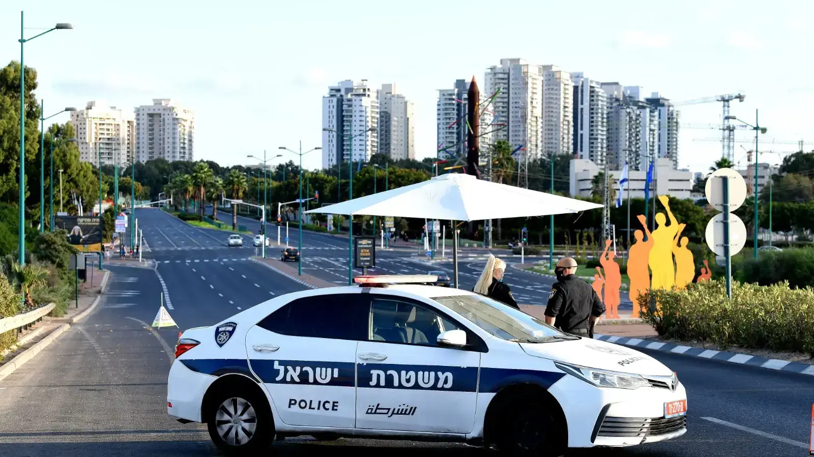 אכיפת הסגר בפתח תקווה, 3 באוקטובר 2020