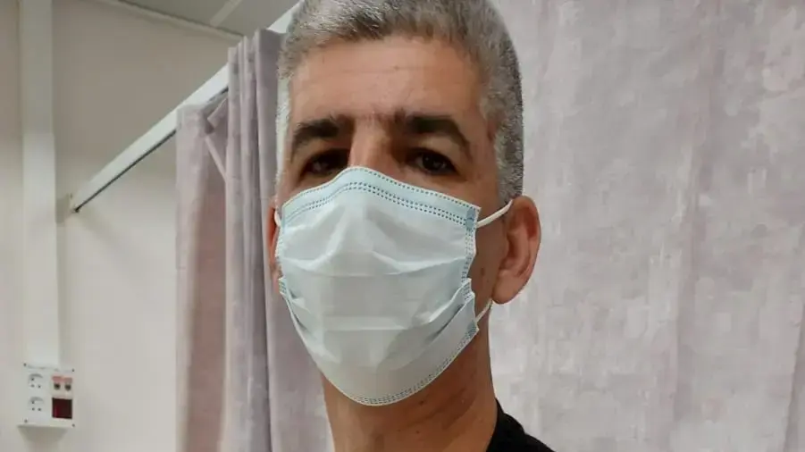 גיא לב, מפגין מפרדס חנה שהותקף אמש בהפגנה, 4 באוקטובר 2020 גיא לב, מפגין מפרדס חנה שהותקף אמש בהפגנה, 4 באוקטובר 2020