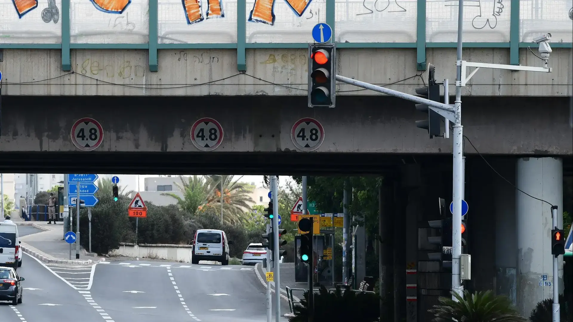 צומת הולץ תל אביב 4 באוקטובר 2020 