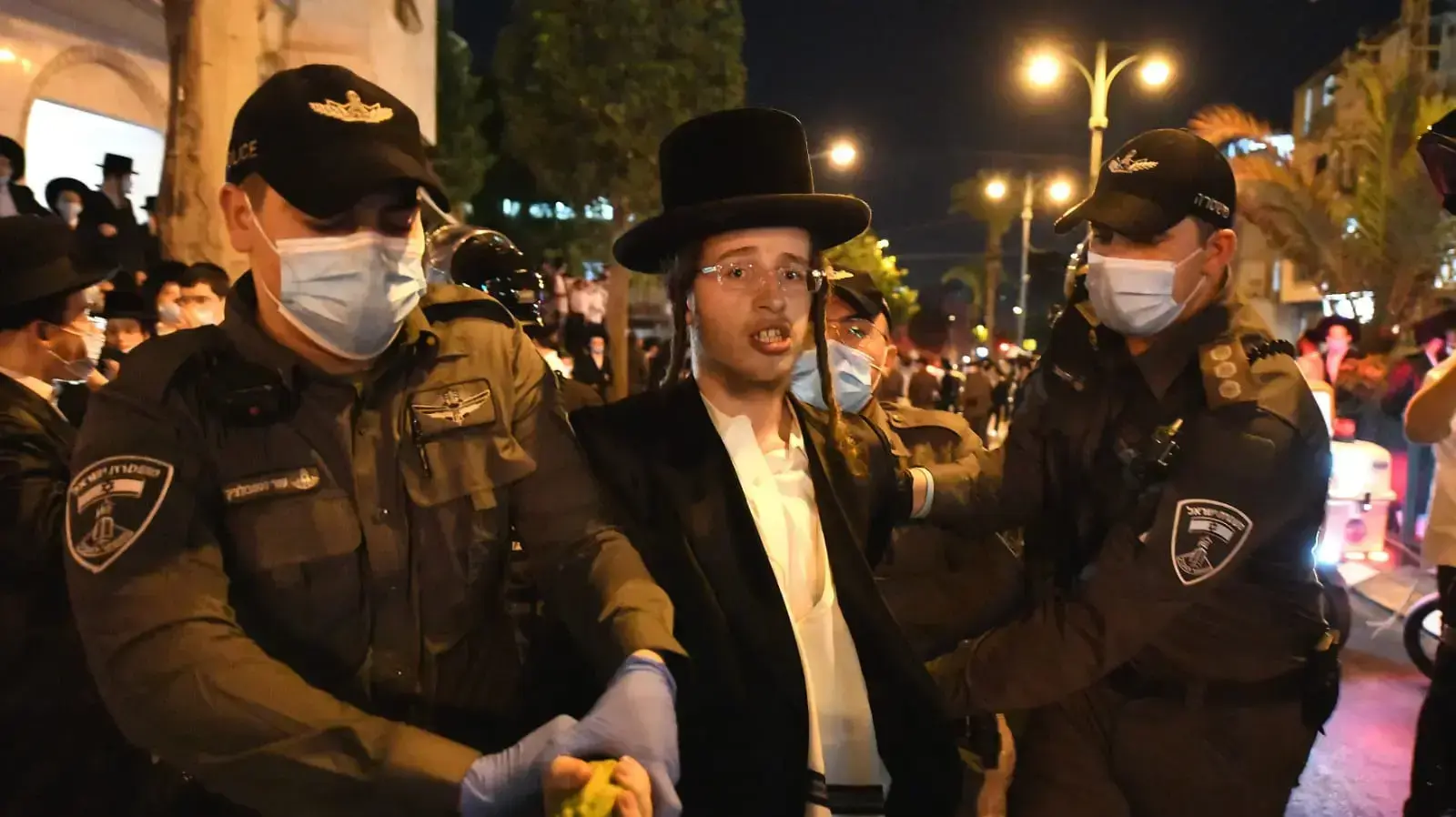 פעולות אכיפה של המשטרה בבני ברק 4 באוקטובר 2020 פעולות אכיפה של המשטרה בבני ברק 4 באוקטובר 2020