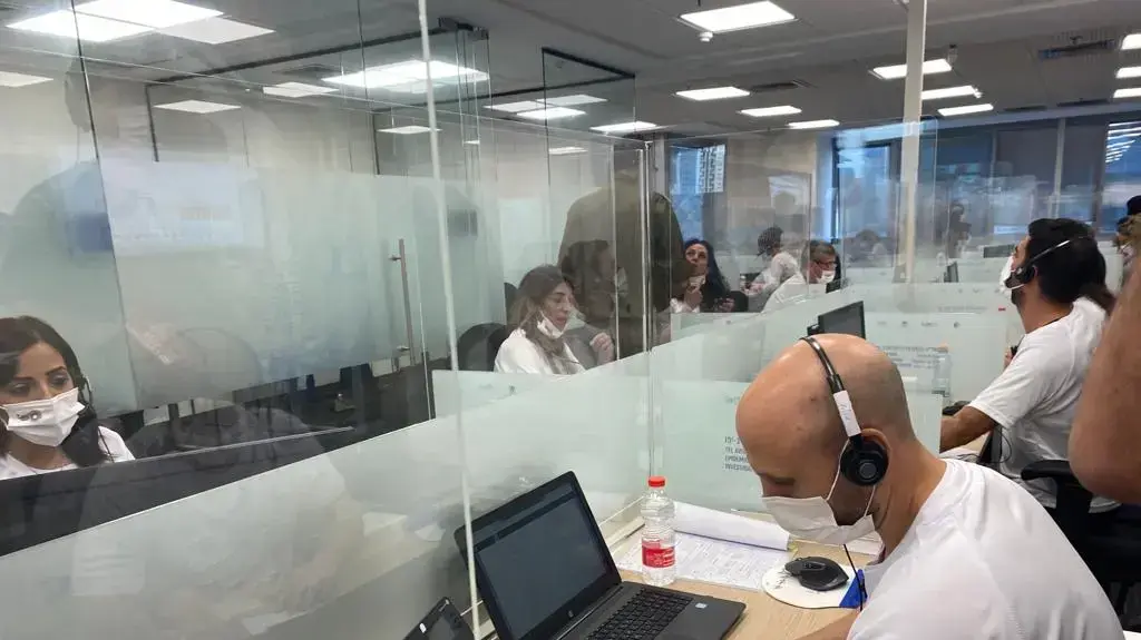 עיריית תל אביב-יפו פתחה מרכז עירוני לחקר אפידמיולוגי בשיתוף משרד הבריאות, פיקוד העורף והמשטרה, 6 באוקטובר 2020