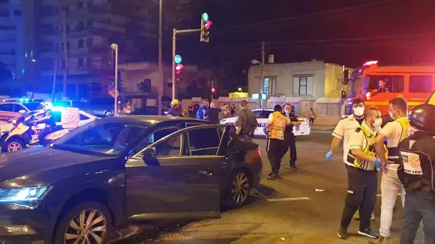 זירת הירי בקריית אתא - 11 לאוקטובר 2020 זירת הירי בקריית אתא - 11 לאוקטובר 2020