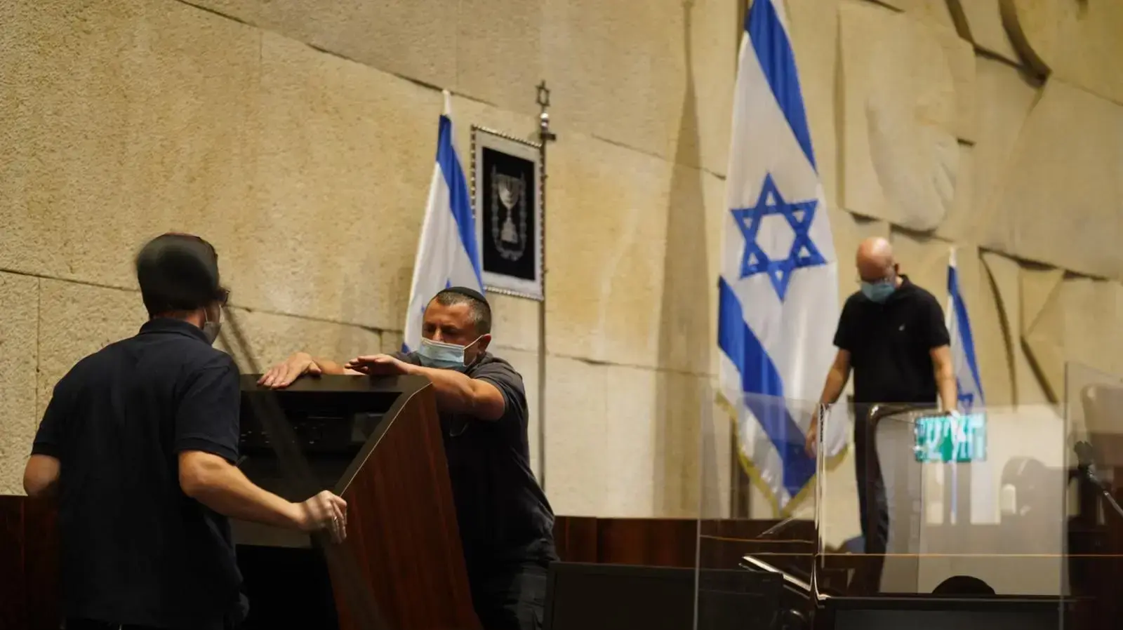 הערכות לפתיחת מושב החורף של הכנסת 11 באוקטובר 2020 הערכות לפתיחת מושב החורף של הכנסת 11 באוקטובר 2020