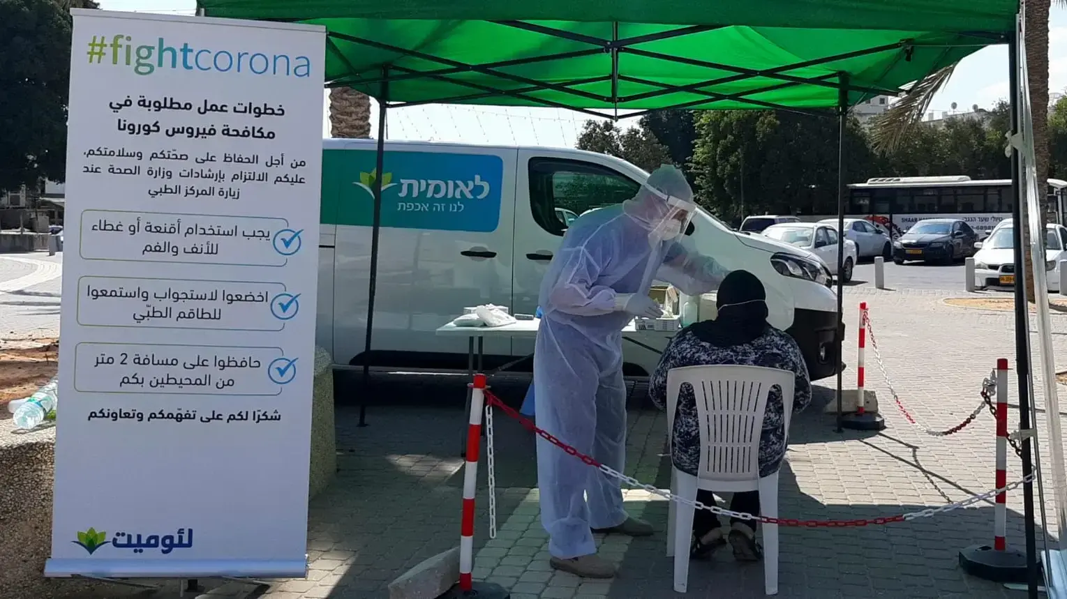 בדיקות קורונה ברהט, 14 באוקטובר 2020 בדיקות קורונה ברהט, 14 באוקטובר 2020