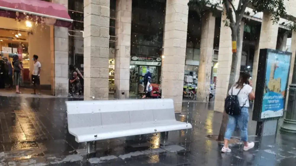 גשם ראשון בירושלים, 20 באוקטובר 2020 גשם ראשון בירושלים, 20 באוקטובר 2020