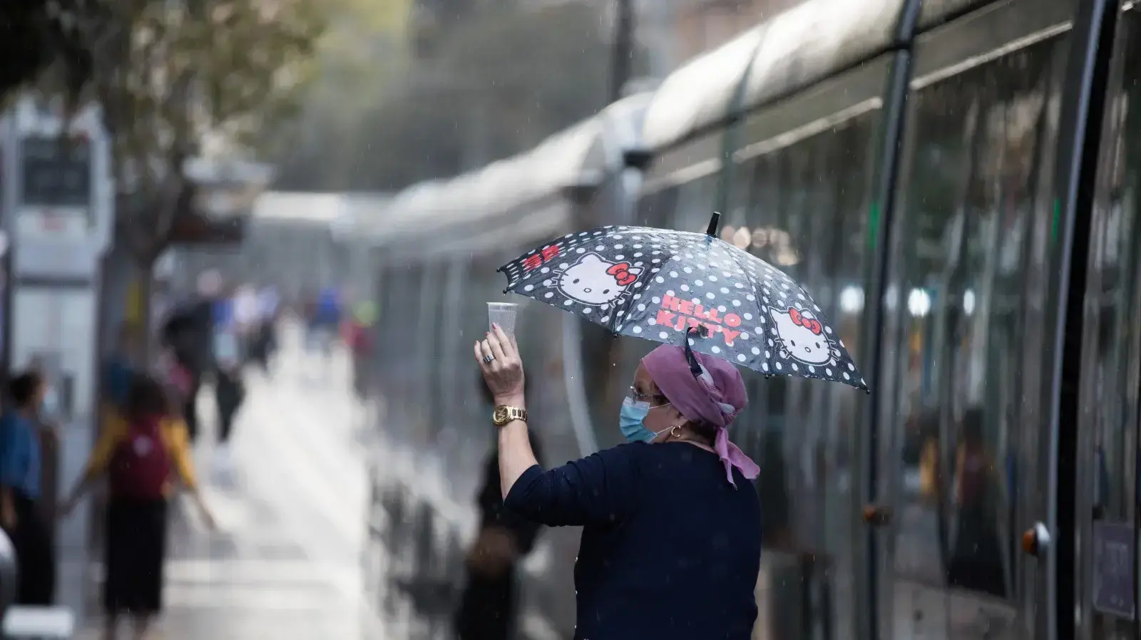 גשם ראשון בירושלים, 20 באוקטובר 2020 גשם ראשון בירושלים, 20 באוקטובר 2020