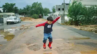 רועי מהוד השרון חונך מגפים חדשים (נטע מלמד)
