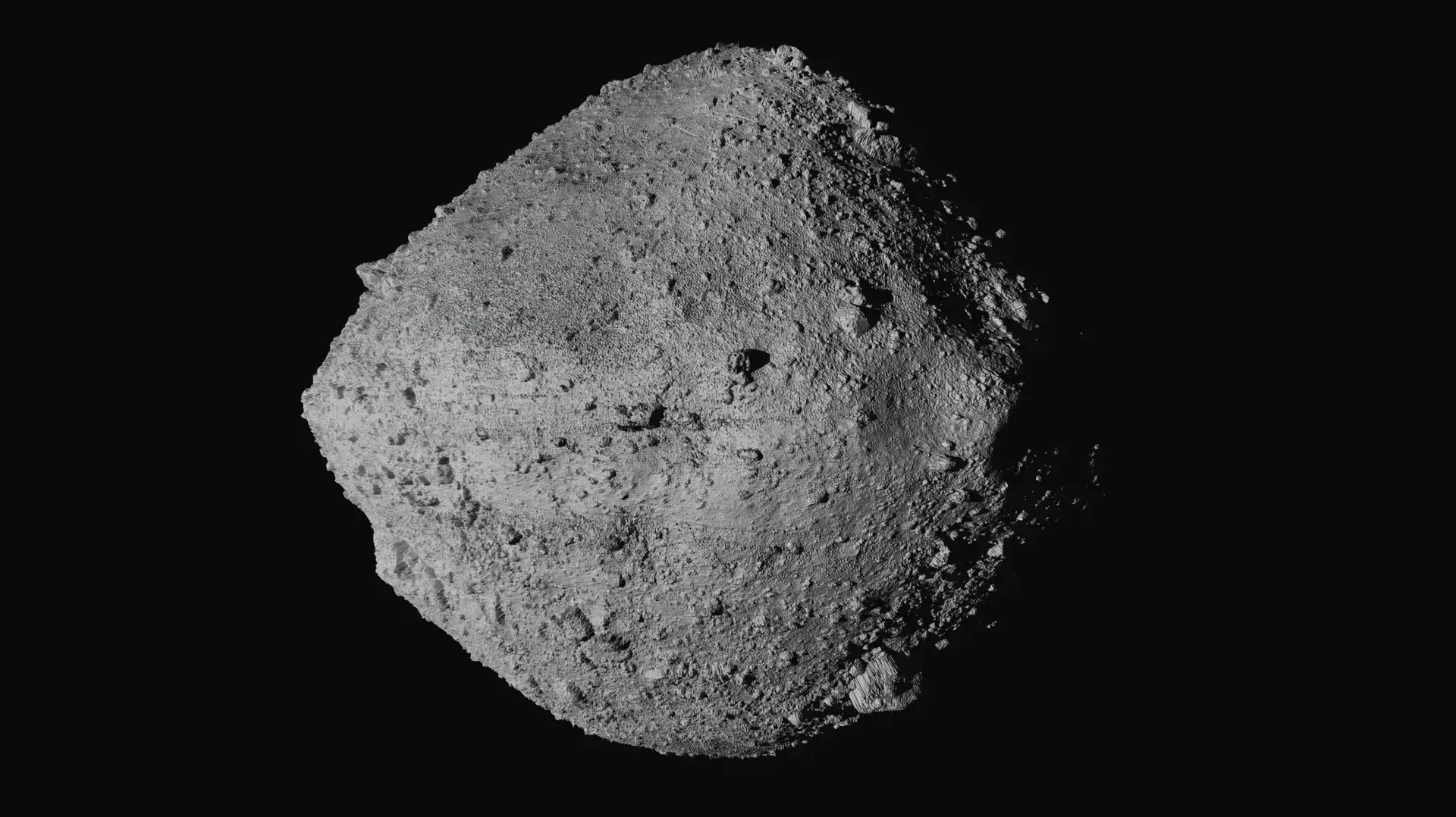 האסטרואיד בנו מחללית OSIRIS-REx של נאס"א. 14 באוקטובר 2020