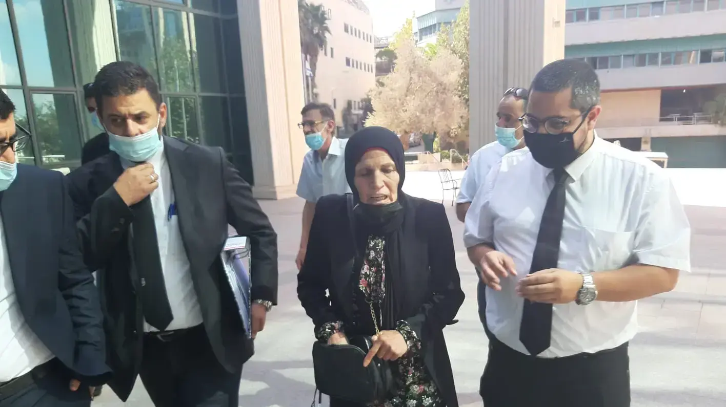 הוריו של איאד אל-חלאק בעדכון במח"ש, 21 באוקטובר 2020 הוריו של איאד אל-חלאק בעדכון במח"ש, 21 באוקטובר 2020