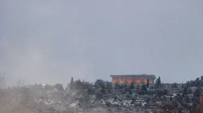 תמונות גולשים הכנסת מושלגת (אבינועם קוטשר)