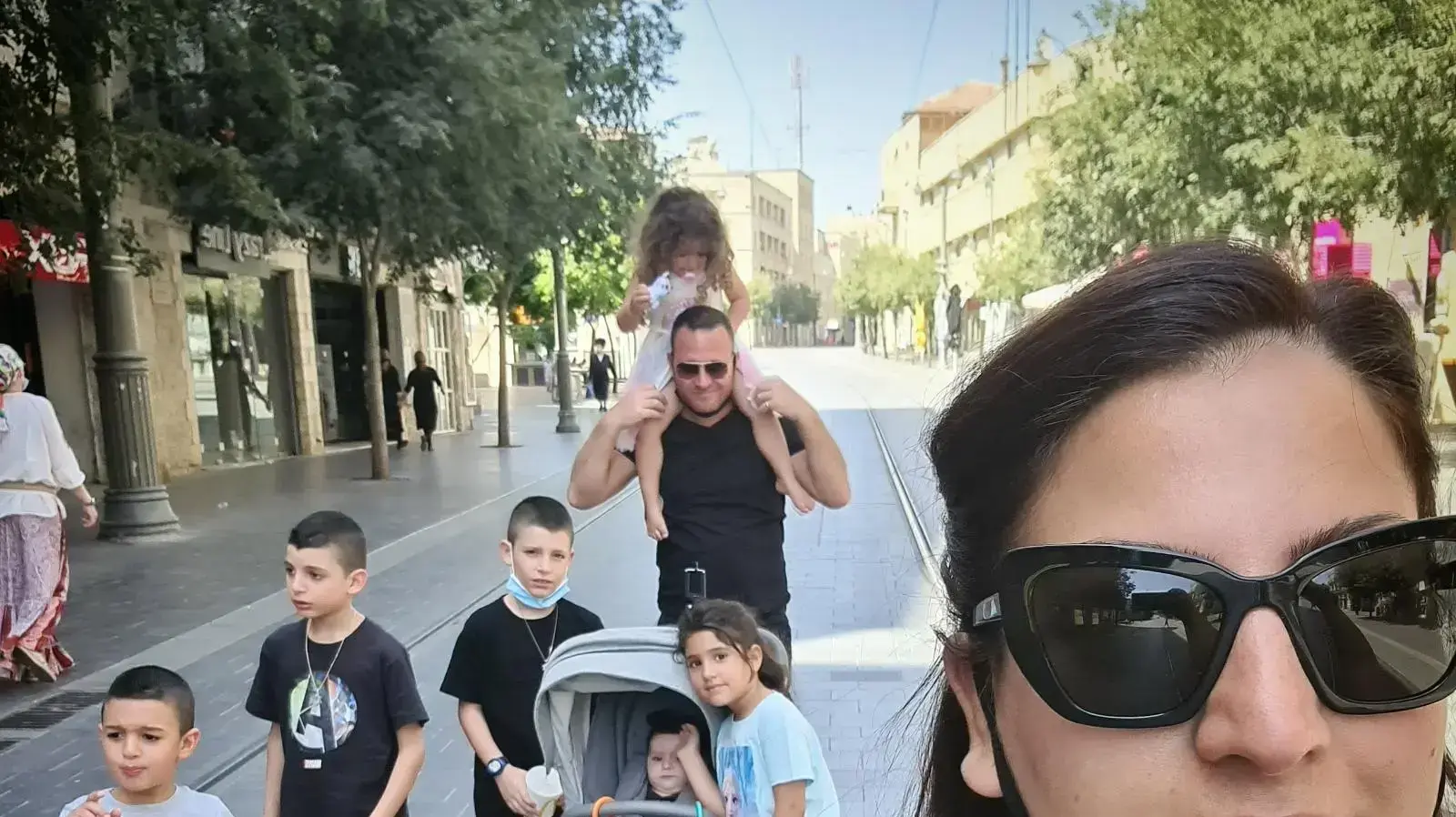 שירן יחיא אמא לשישה ילדים מירושלים. 25 באוקטובר 2020