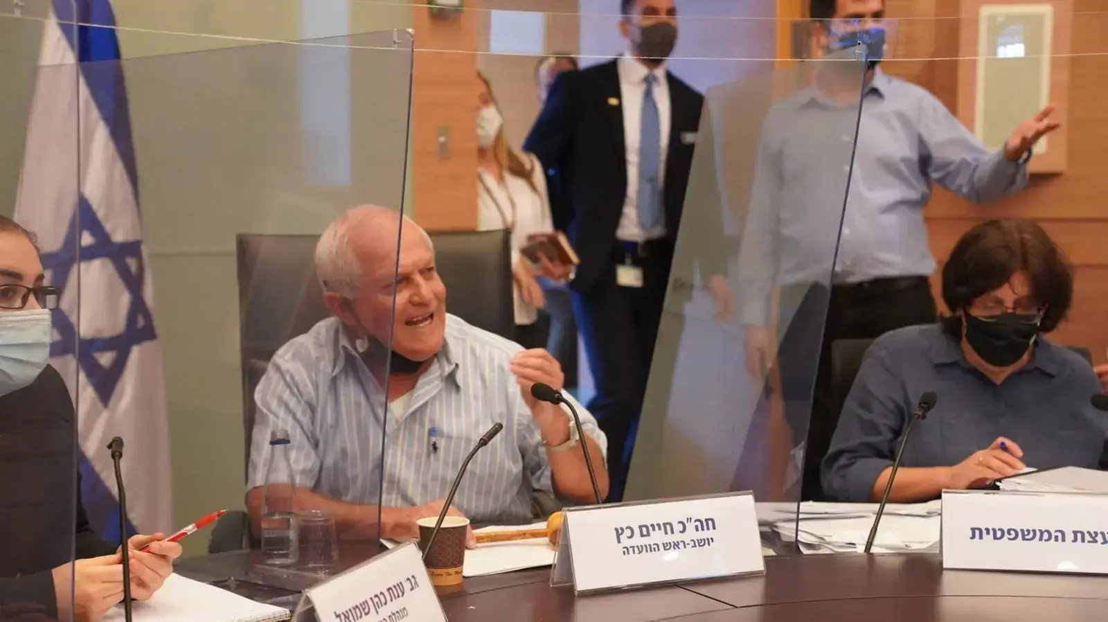 יו"ר ועדת העבודה הרווחה והבריאות של הכנסת חיים כץ, בדיון הוועדה. 28 באוקטובר 2020 יו"ר ועדת העבודה הרווחה והבריאות של הכנסת חיים כץ, בדיון הוועדה. 28 באוקטובר 2020