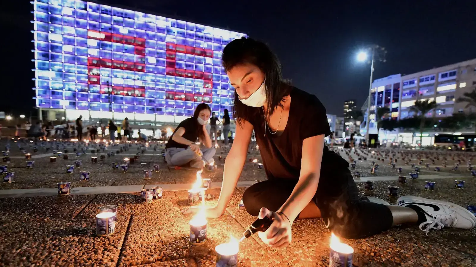 מייצג עצרת הנרות הגדולה לציון 25 שנה לרצח יצחק רבין 29 באוקטובר 2020 מייצג עצרת הנרות הגדולה לציון 25 שנה לרצח יצחק רבין 29 באוקטובר 2020
