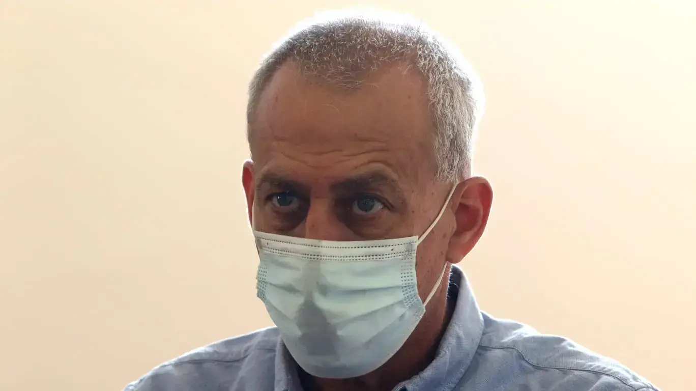 ממונה הקורונה הנכנס פרופ' נחמן אש במסיבת עיתונאים בפוריידיס. 31 באוקטובר 2020 ממונה הקורונה הנכנס פרופ' נחמן אש במסיבת עיתונאים בפוריידיס. 31 באוקטובר 2020