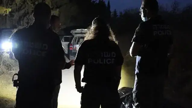 זירה בה נמצאו שלוש גופות של גברים בשטח סמוך לשמורת תל דן. 1 בנובמבר 2020 זירה בה נמצאו שלוש גופות של גברים בשטח סמוך לשמורת תל דן. 1 בנובמבר 2020