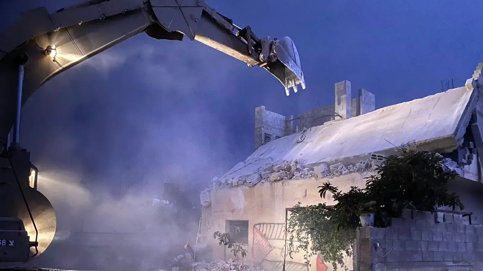 צה"ל הורס את בית המחבל חליל דויכאת, שרצח את שי אוחיון בפיגוע דקירה בפתח תקווה בחודש אוגוסט האחרון, בכפר רוג'יב, הסמוך לשכם. 02 בנובמבר 2020