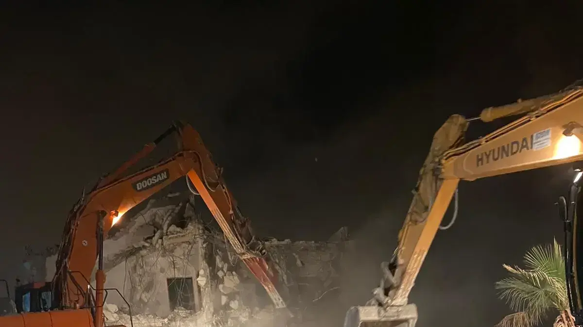 הריסות ביתו של אבראהים סביעה במזרח ירושלים הריסות ביתו של אבראהים סביעה במזרח ירושלים