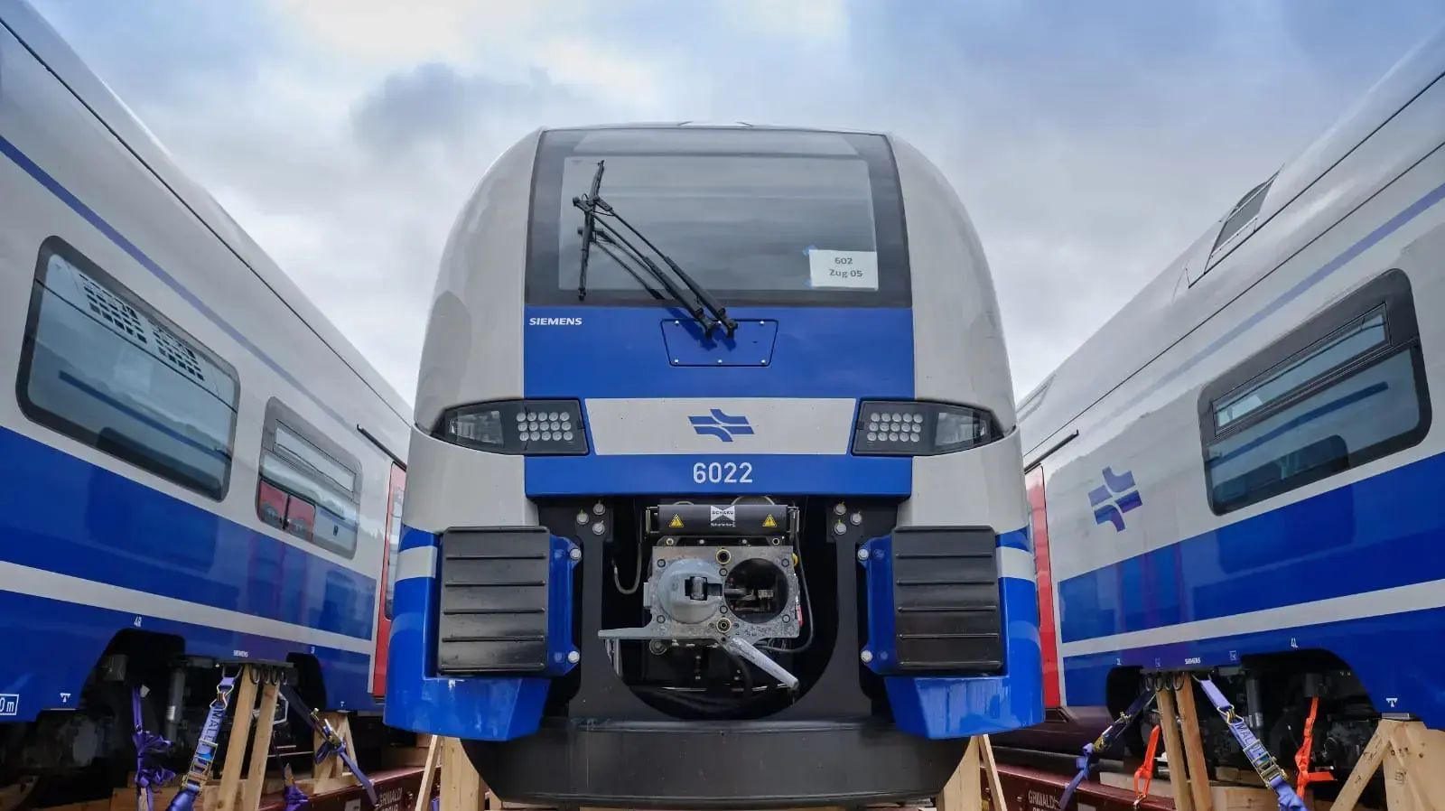 הרכבת החשמלית החדשה שבדרכה לישראל. 06 בנובמבר 2020 הרכבת החשמלית החדשה שבדרכה לישראל. 06 בנובמבר 2020