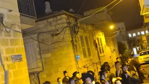 הפגנת חרדים בשכונת מאה שערים 12 בנובמבר 2020 הפגנת חרדים בשכונת מאה שערים 12 בנובמבר 2020