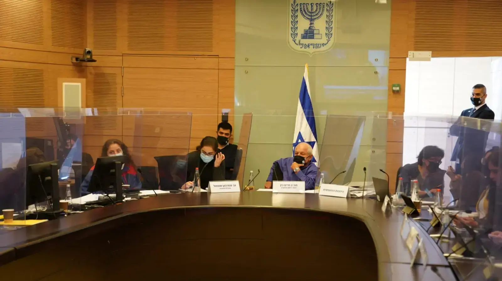 ח"כ חיים כץ בוועדת העבודה, 15 בנובמבר 2020