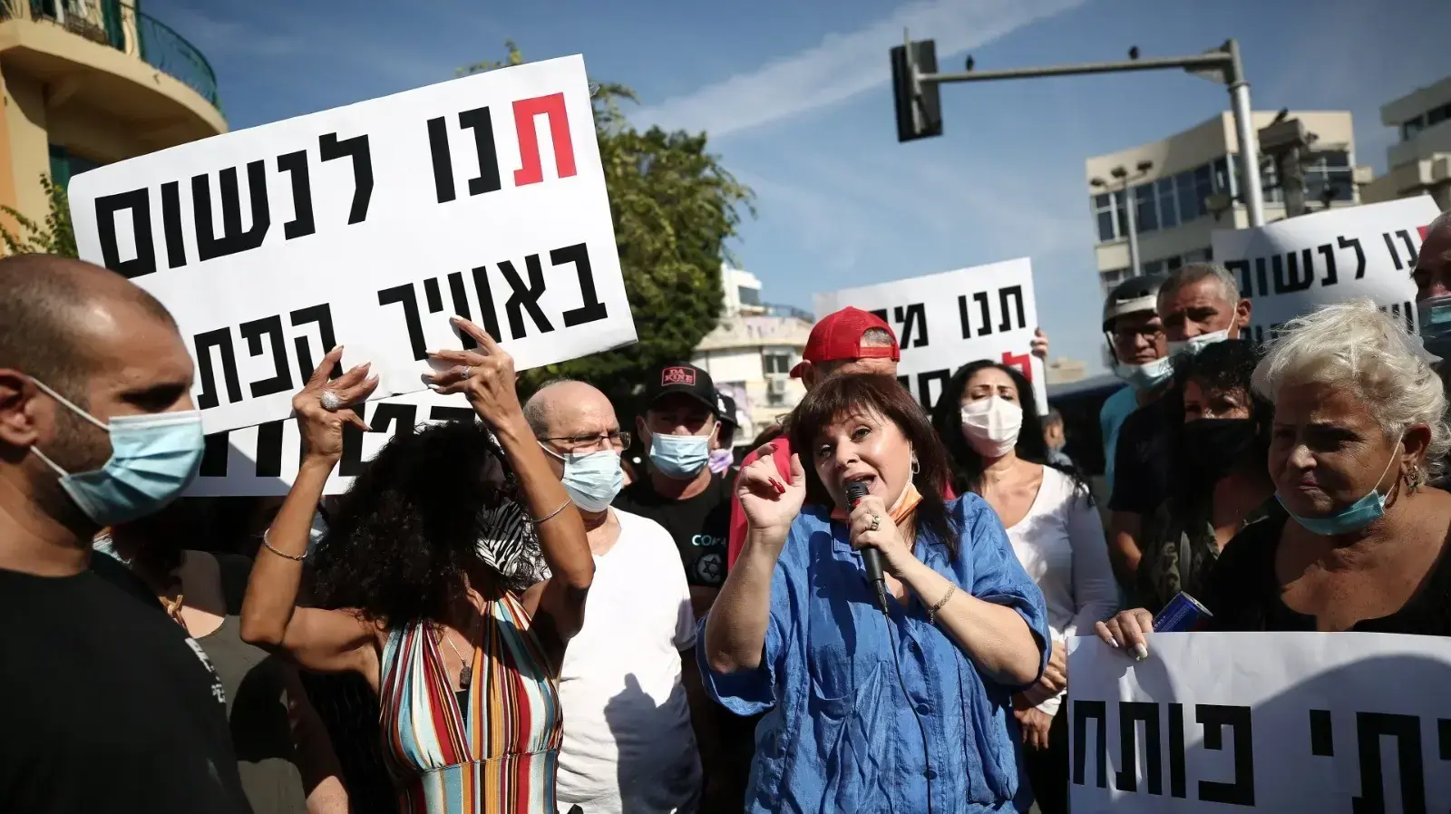 מחאת בעלי הבאסטות. שוק הכרמל, ת"א 17 בנובמבר 2020 מחאת בעלי הבאסטות. שוק הכרמל, ת"א 17 בנובמבר 2020
