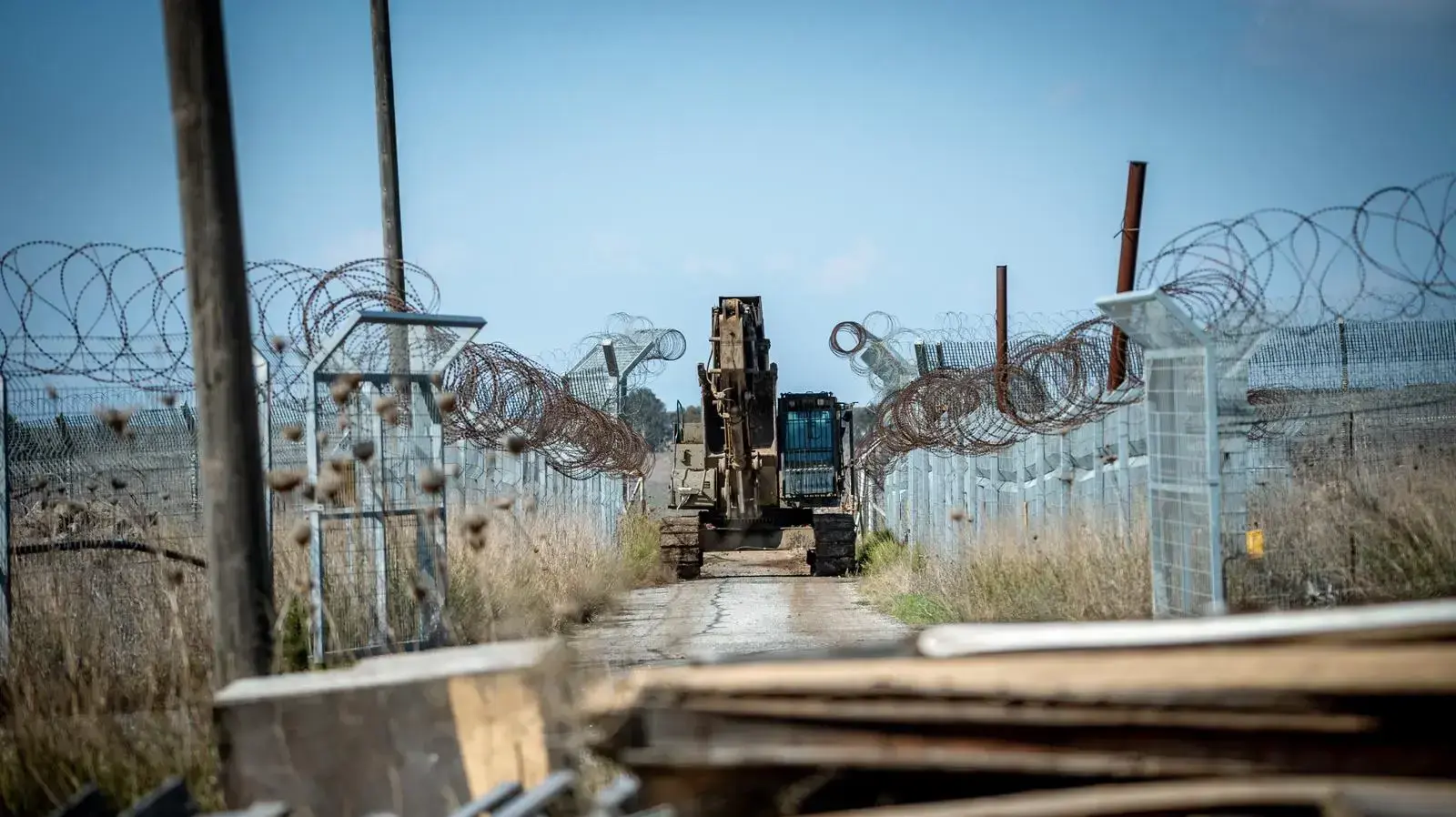 כוחות צה"ל בזירת המטענים בגבול סוריה, 18 בנובמבר 2020 כוחות צה"ל בזירת המטענים בגבול סוריה, 18 בנובמבר 2020