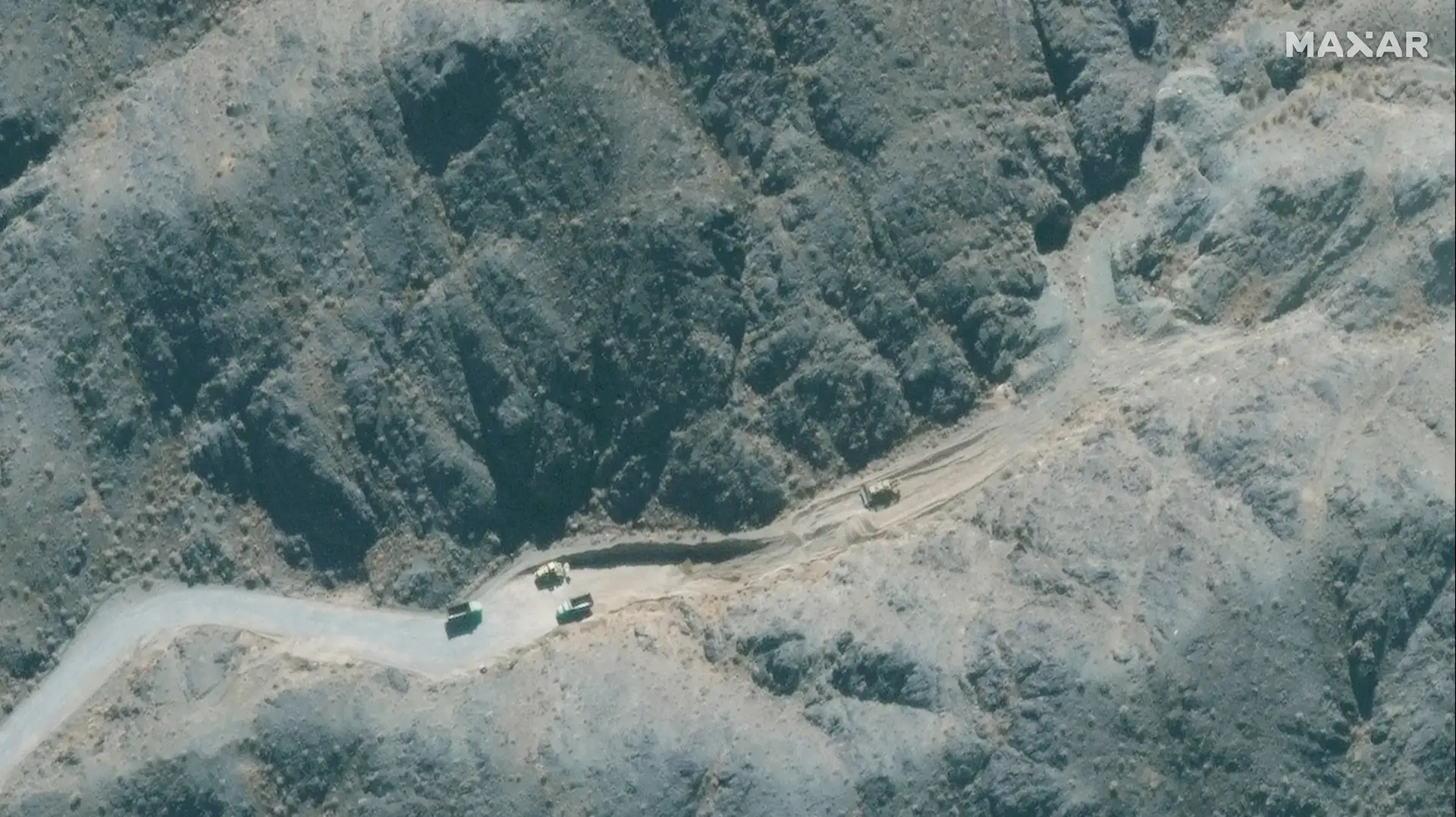 תמונת לוויין של מתקן הגרעין בנתנז, איראן, 21 באוקטובר 2020 תמונת לוויין של מתקן הגרעין בנתנז, איראן, 21 באוקטובר 2020