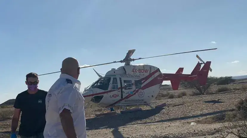 ילד בן חמש נפצע מנשיכת תנין בחוות תנינים בערבה. 21 בנובמבר 2020