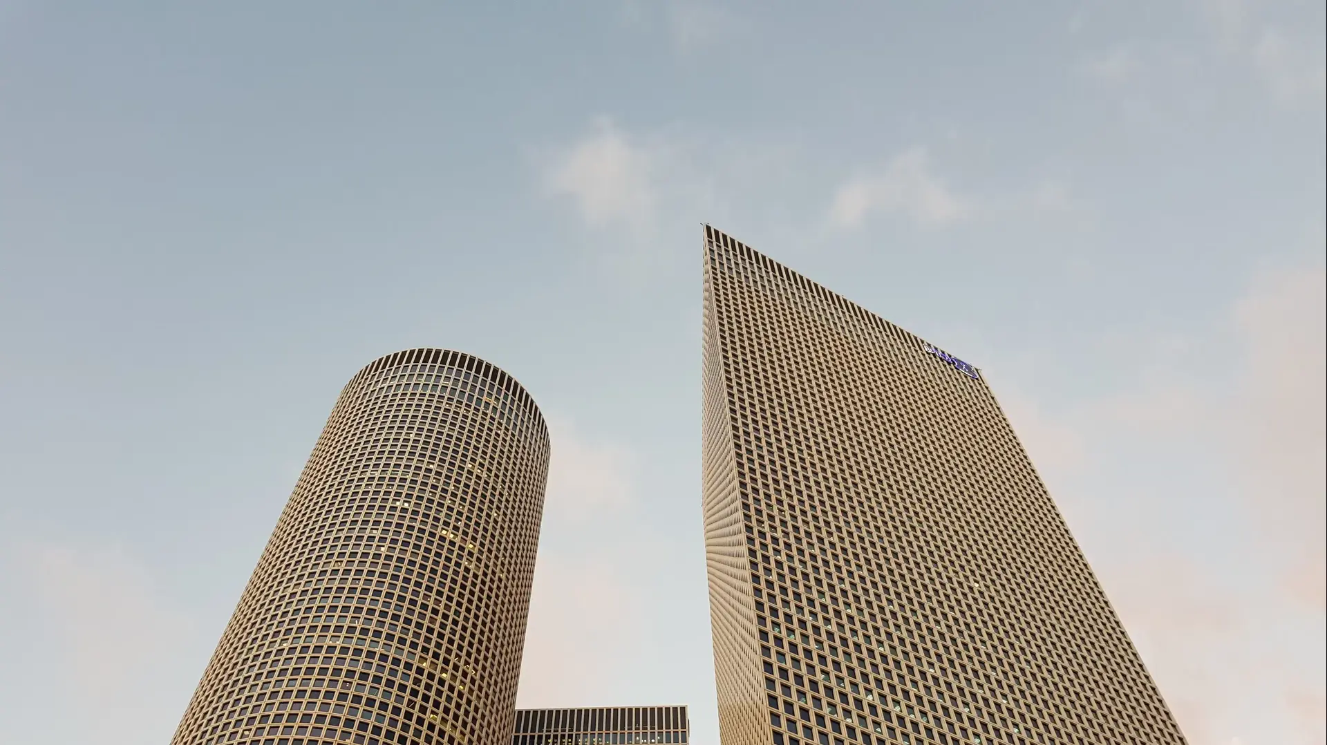 מגדלי עזריאלי בתל אביב, פברואר 2019 מגדלי עזריאלי בתל אביב, פברואר 2019