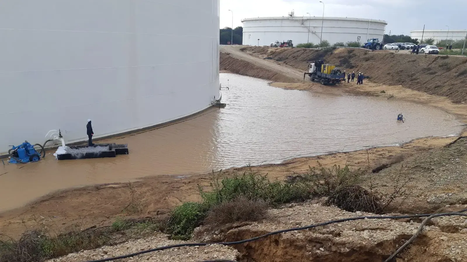 דליפת דלק ממתקן קצא"א בדרום, 26 בנובמבר 2020