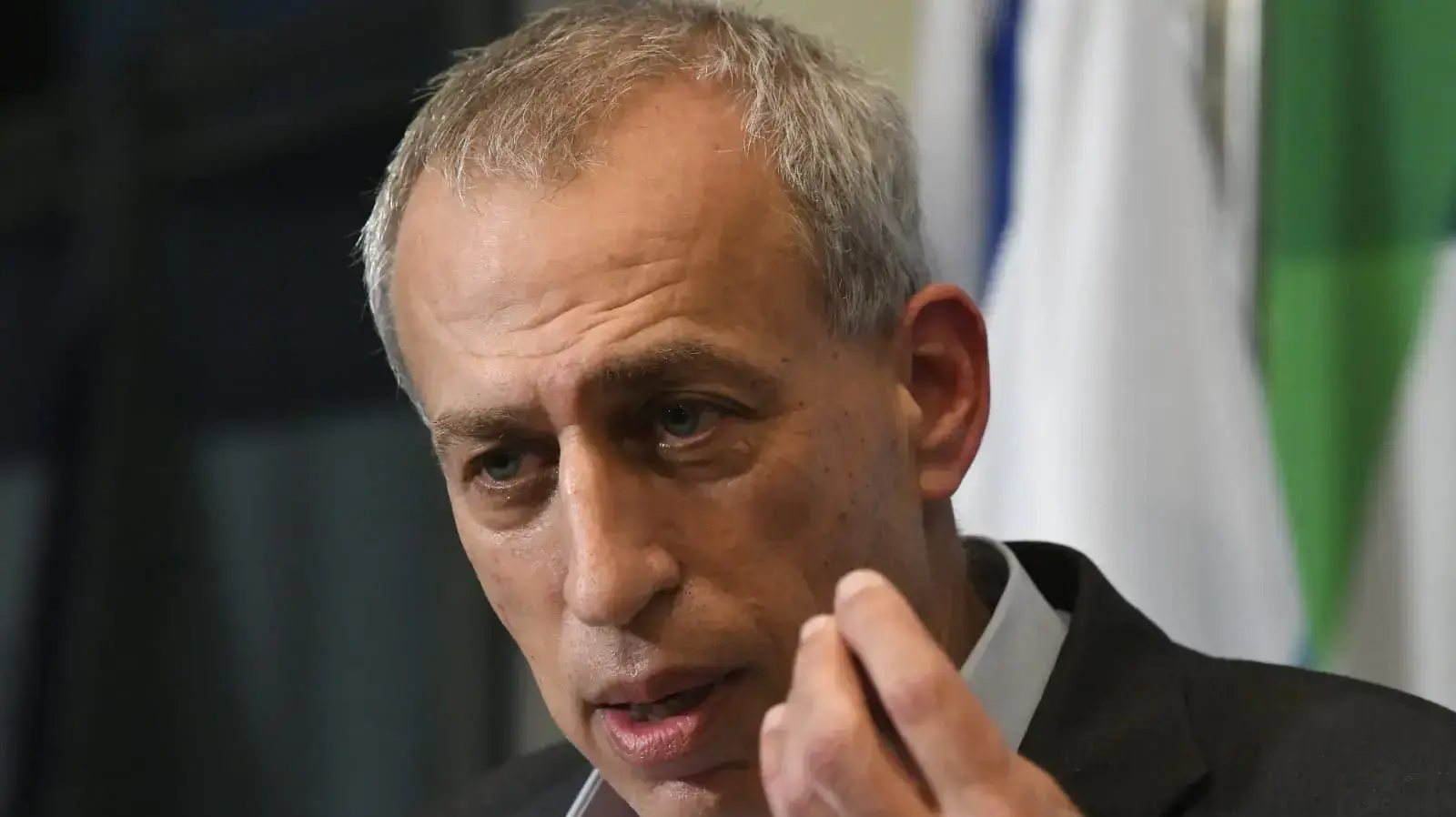 תדרוך פרויקטור הקורונה, נחמן אש 26 בנובמבר 2020 (צילום: ראובן קסטרו)