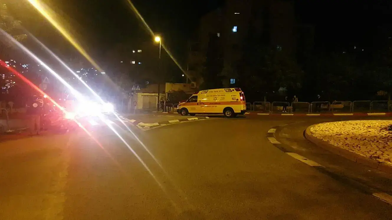 אירוע אלימות בירושלים בו נפצעו קשה גבר ואישה כבני 30. 27 בנובמבר 2020