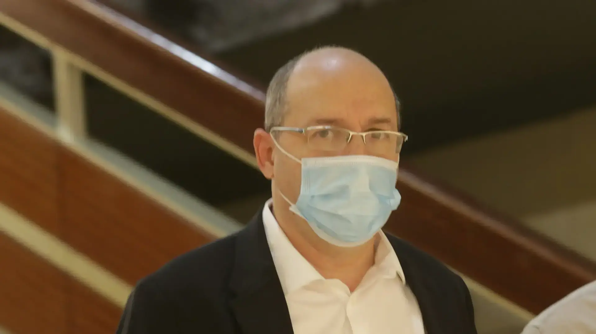 אבי ניסנקורן, ביום ההצבעה על פיזור הכנסת, 2 בדצמבר 2020 אבי ניסנקורן, ביום ההצבעה על פיזור הכנסת, 2 בדצמבר 2020