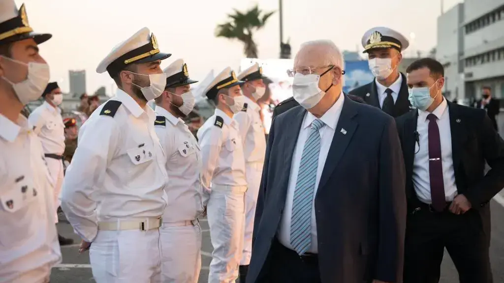 טקס הגעת ספינת אח"י ״מגן״ לישראל 2 בדצמבר 2020 טקס הגעת ספינת אח"י ״מגן״ לישראל 2 בדצמבר 2020