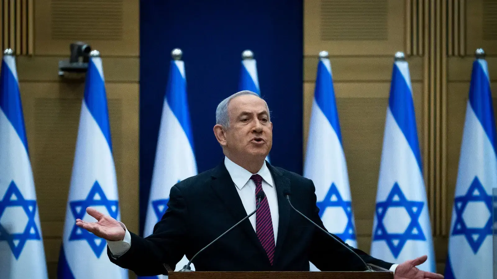 בדרך לבחירות | ראש הממשלה, בנימין נתניהו במהלך הצהרה לתקשורת בכנסת 2 בדצמבר 2020 בדרך לבחירות | ראש הממשלה, בנימין נתניהו במהלך הצהרה לתקשורת בכנסת 2 בדצמבר 2020