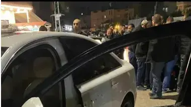 הרכב שבו נורה מוחמד בדראן בן ה-27 בג'ת. 3 בדצמבר 2020
הרכב שבו נורה מוחמד בדראן בן ה-27 בג'ת. 3 בדצמבר 2020
