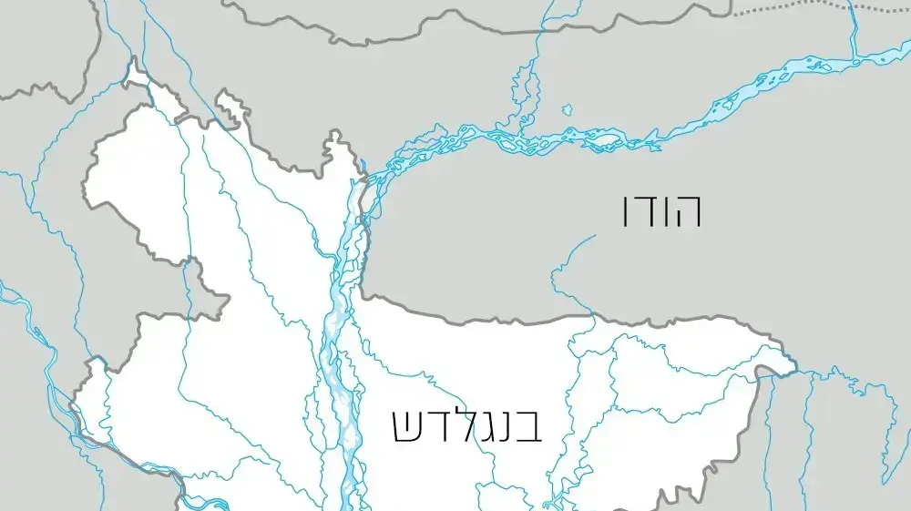 מפה של האי שאליו שולחת בנגלדש פליטים רוהינגים