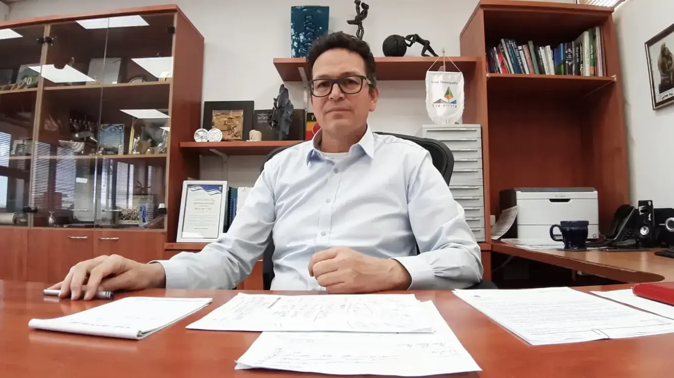 ניסן בן חמו, ראש עיריית ערד, 8 בדצמבר 2020 ניסן בן חמו, ראש עיריית ערד, 8 בדצמבר 2020