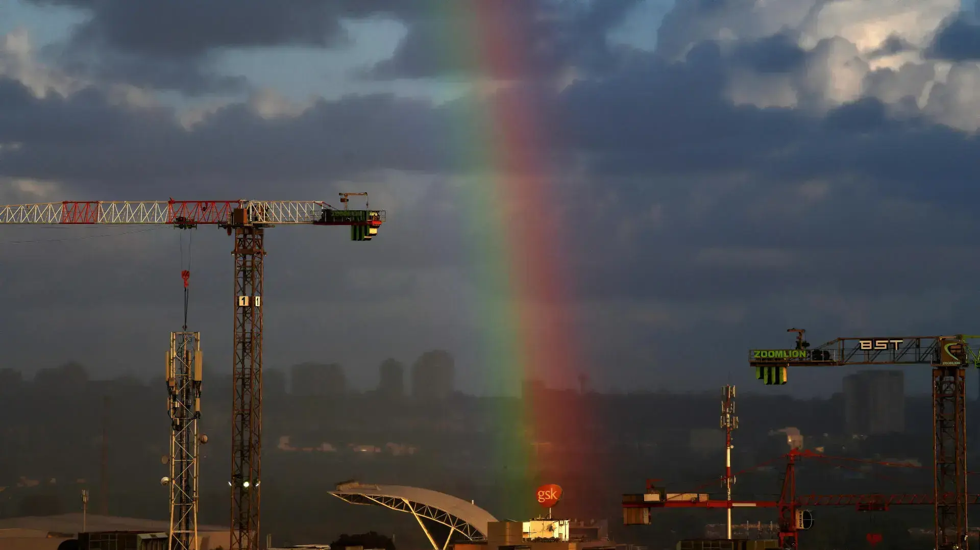 קשת בפתח תקווה, 9 בדצמבר 2020 קשת בפתח תקווה, 9 בדצמבר 2020