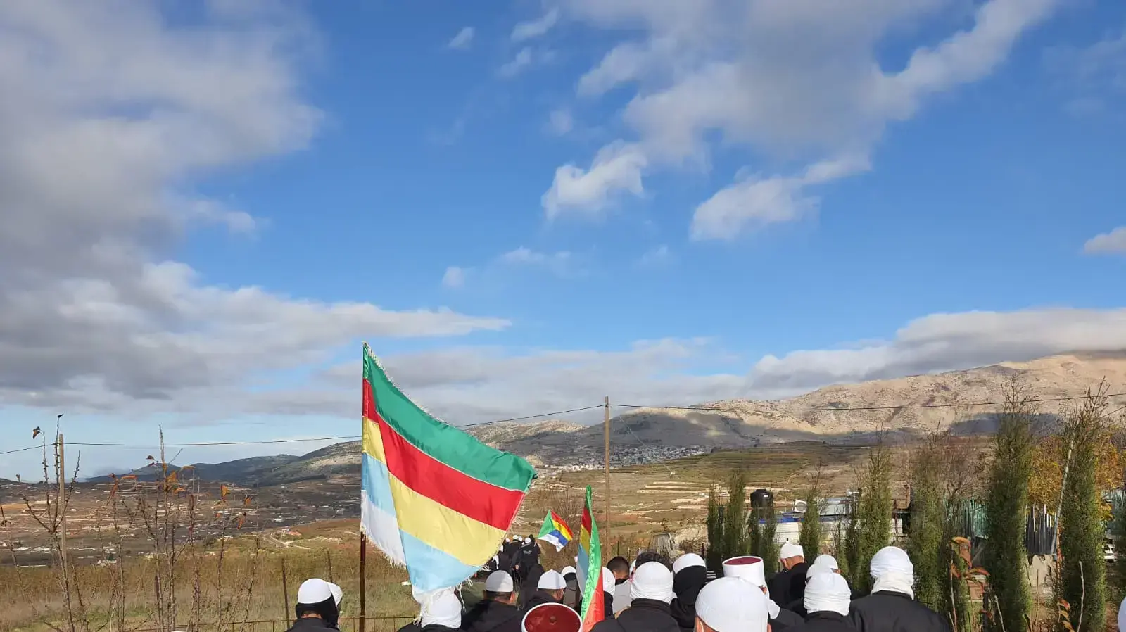 הפגנת דרוזים בגולן נגד הקמת טורבינות, 9 בדצמבר 2020