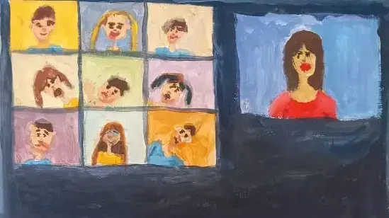 תערוכת ציורי ילדים קורונה של ספריית בית הגפן בחיפה - מריה בנימין 9 תערוכת ציורי ילדים קורונה של ספריית בית הגפן בחיפה - מריה בנימין 9
