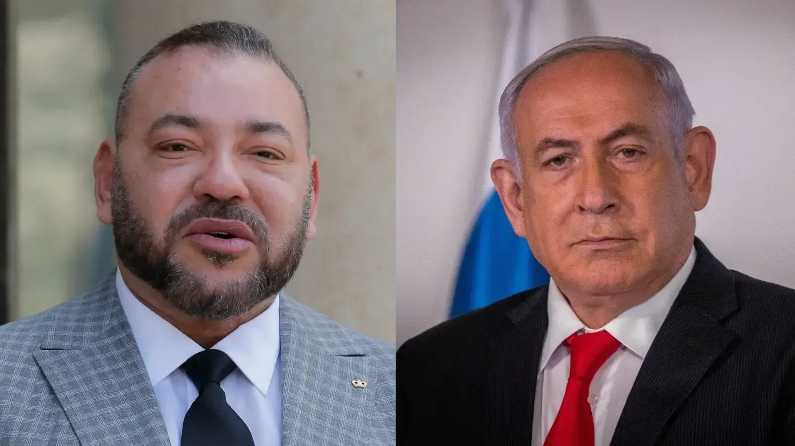 רה"מ, בנימין נתניהו ומלך מרוקו מוחמד השישי
